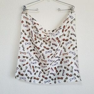 ECHO Silk Sunglass Print Vintage Scarf